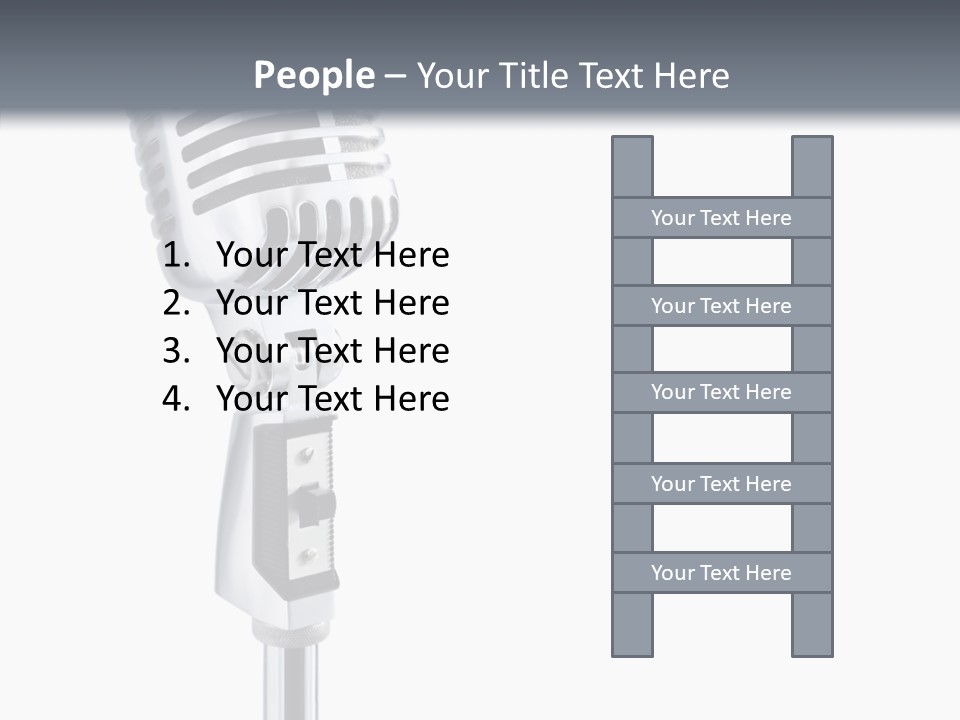 Meeting Li Ten Management PowerPoint Template