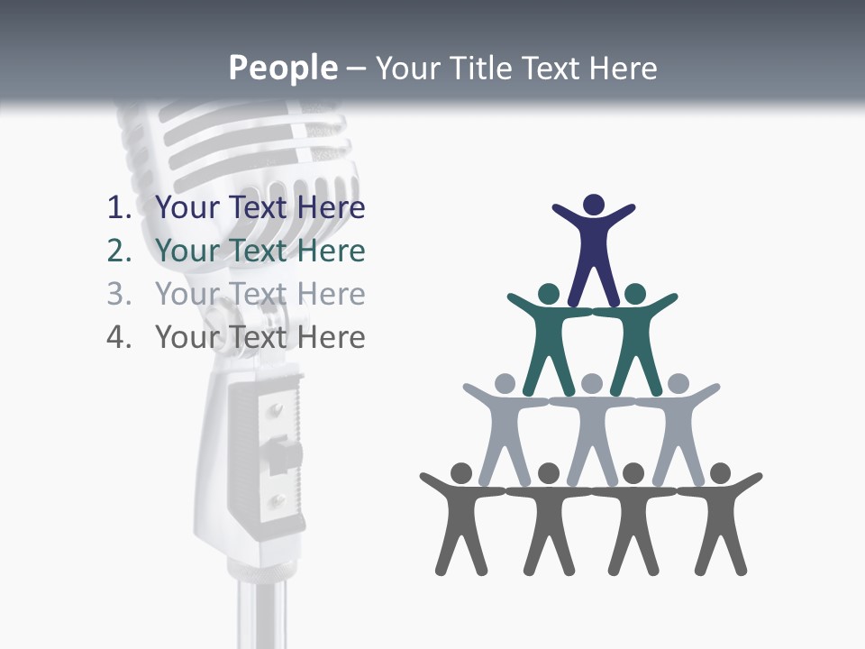 Meeting Li Ten Management PowerPoint Template
