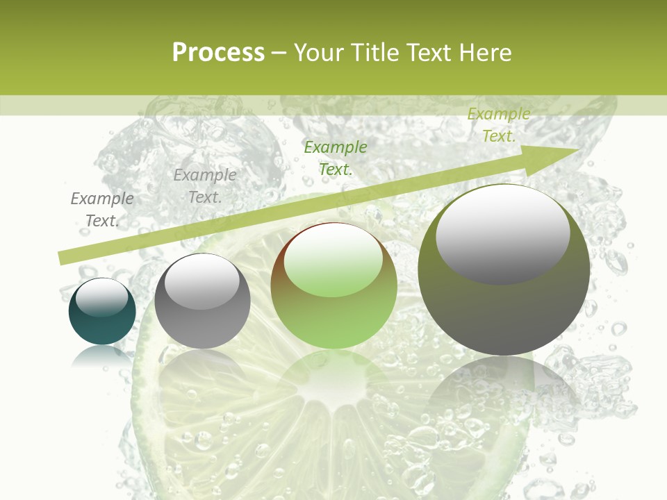 Water Sparkling White PowerPoint Template
