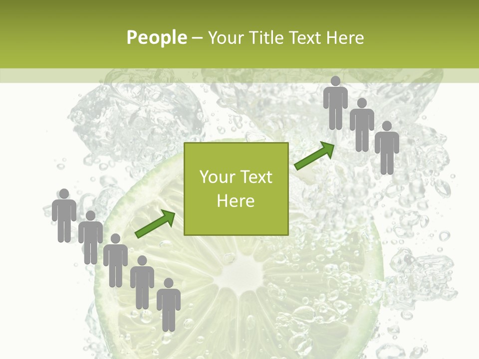 Water Sparkling White PowerPoint Template