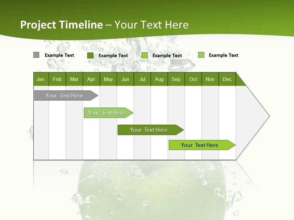 Texture Image Isolated PowerPoint Template