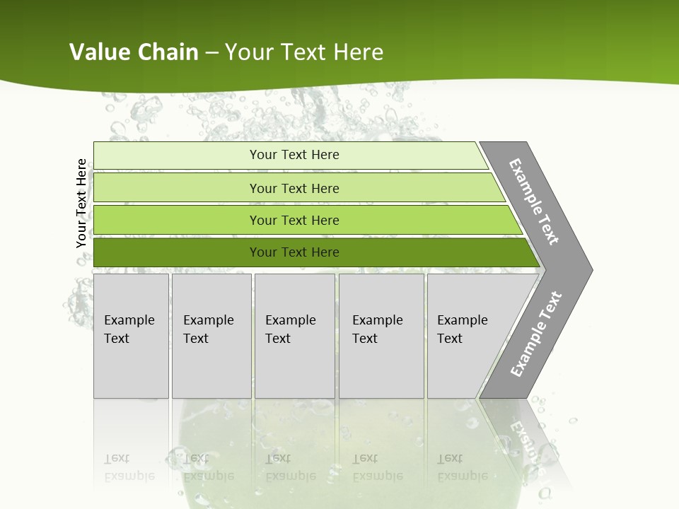 Texture Image Isolated PowerPoint Template