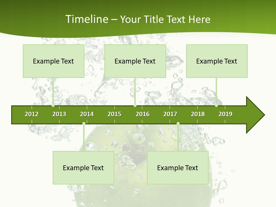 Texture Image Isolated PowerPoint Template