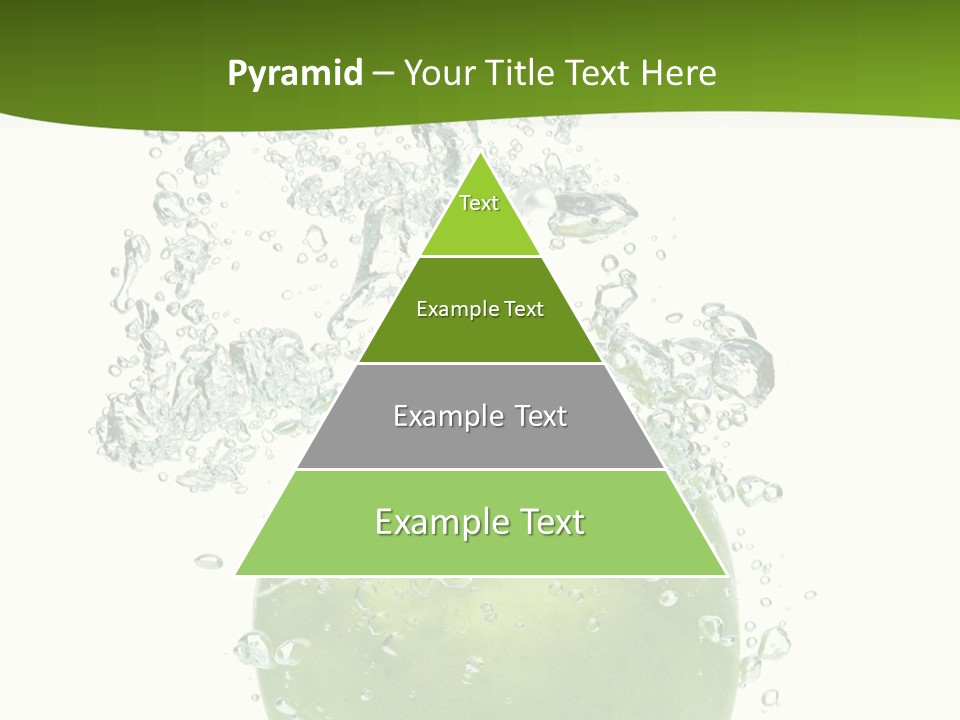Texture Image Isolated PowerPoint Template