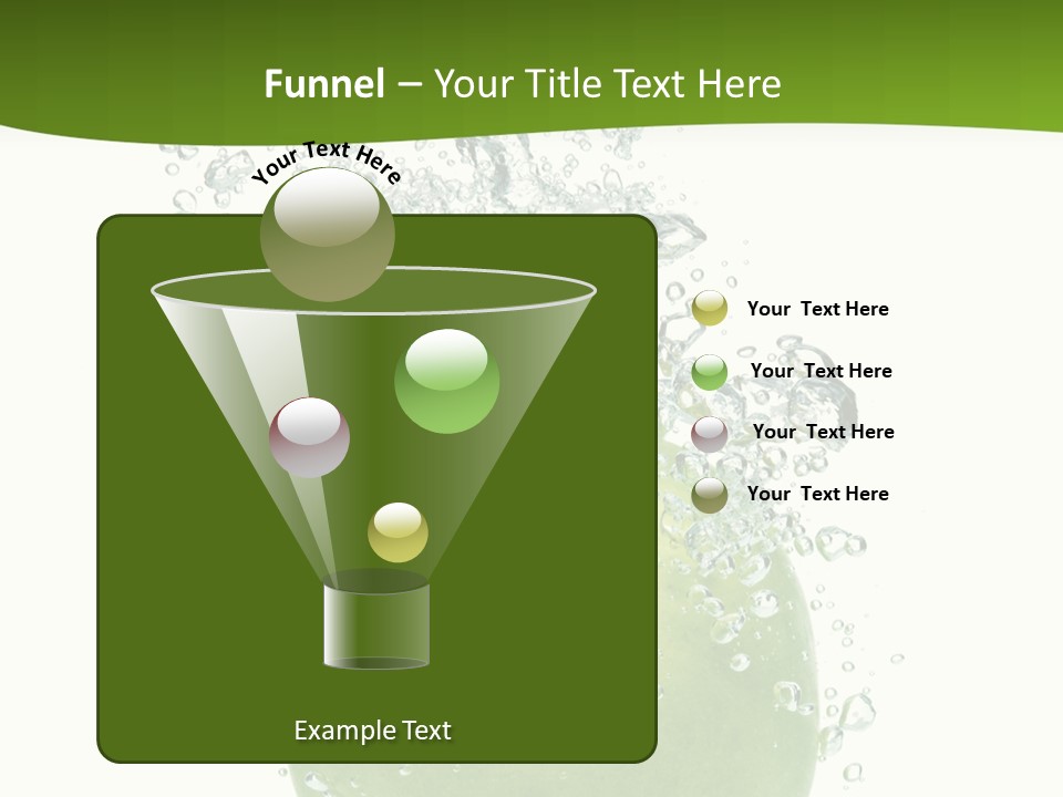 Texture Image Isolated PowerPoint Template