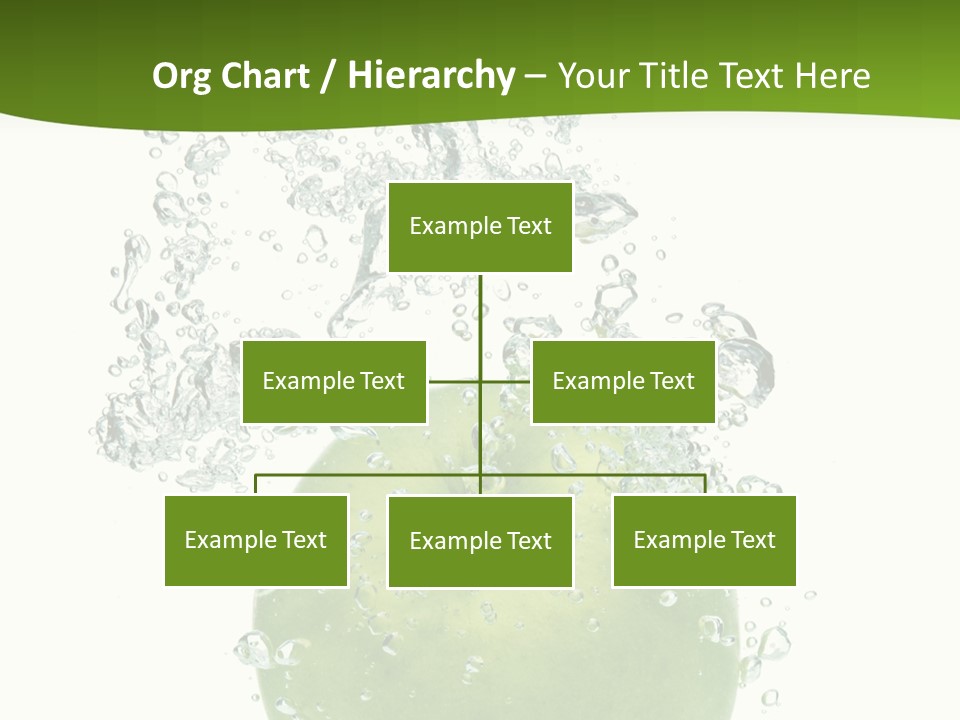 Texture Image Isolated PowerPoint Template