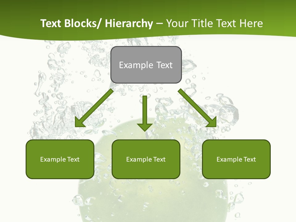 Texture Image Isolated PowerPoint Template