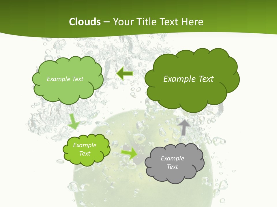 Texture Image Isolated PowerPoint Template