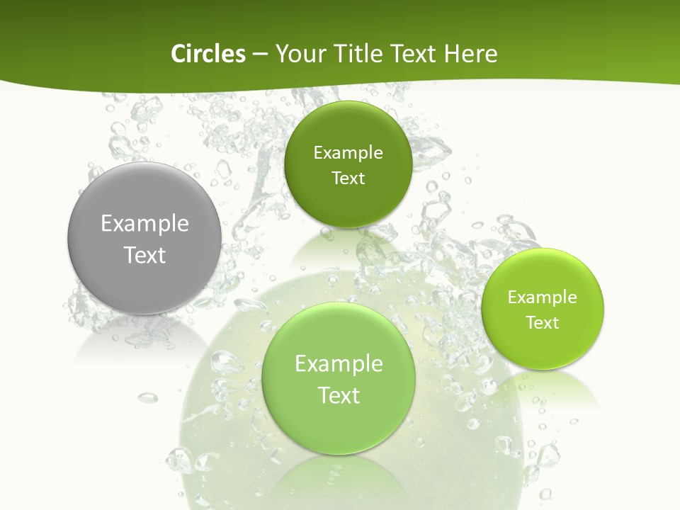 Texture Image Isolated PowerPoint Template