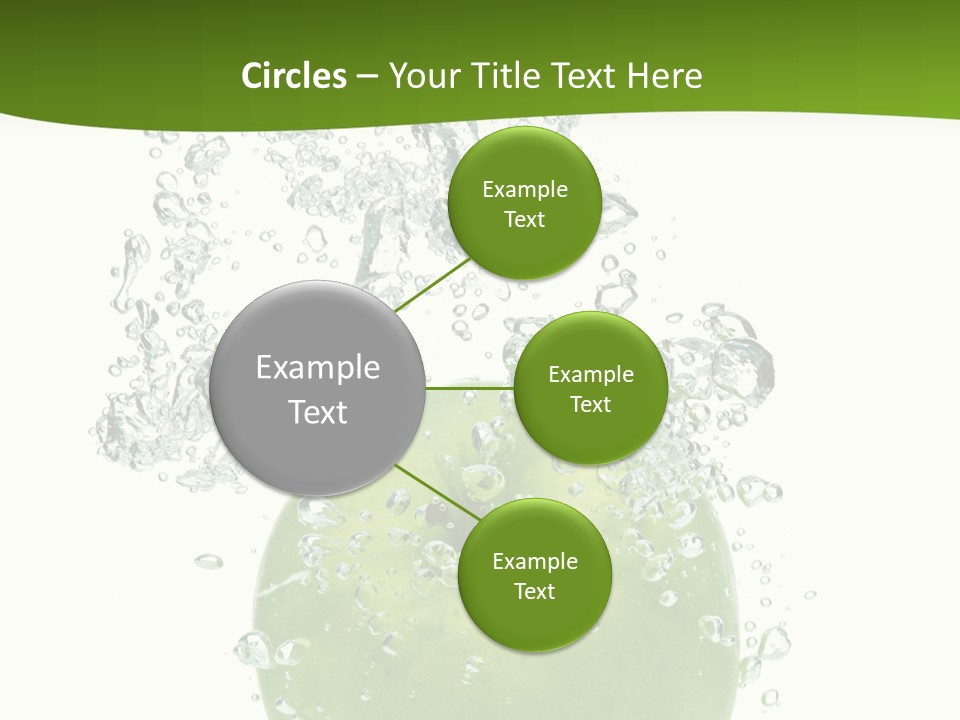 Texture Image Isolated PowerPoint Template