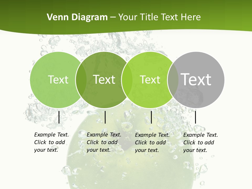 Texture Image Isolated PowerPoint Template