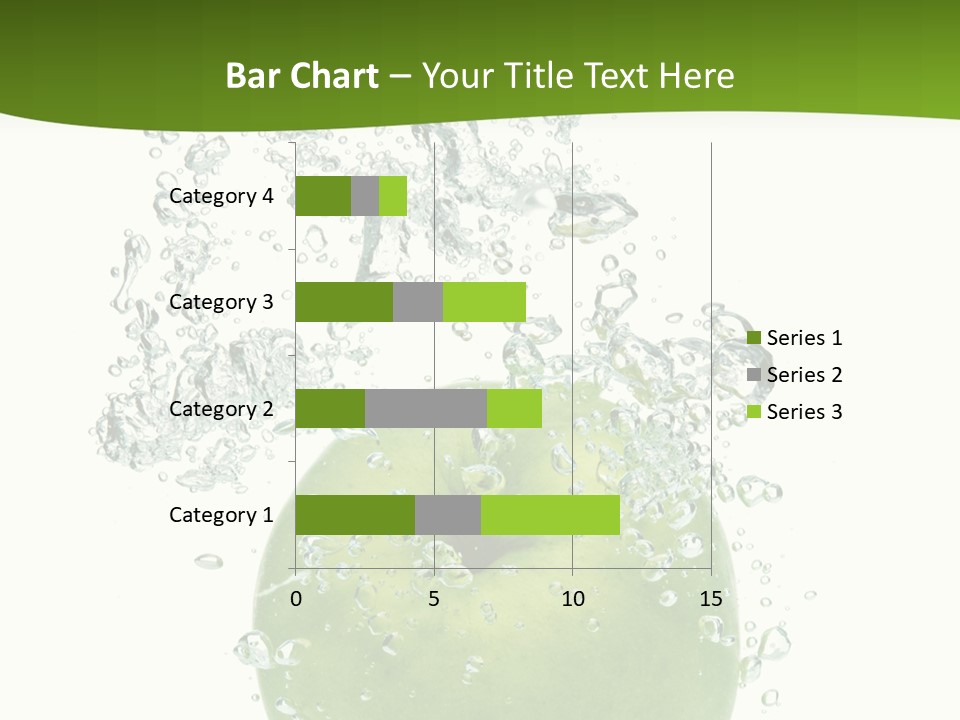 Texture Image Isolated PowerPoint Template