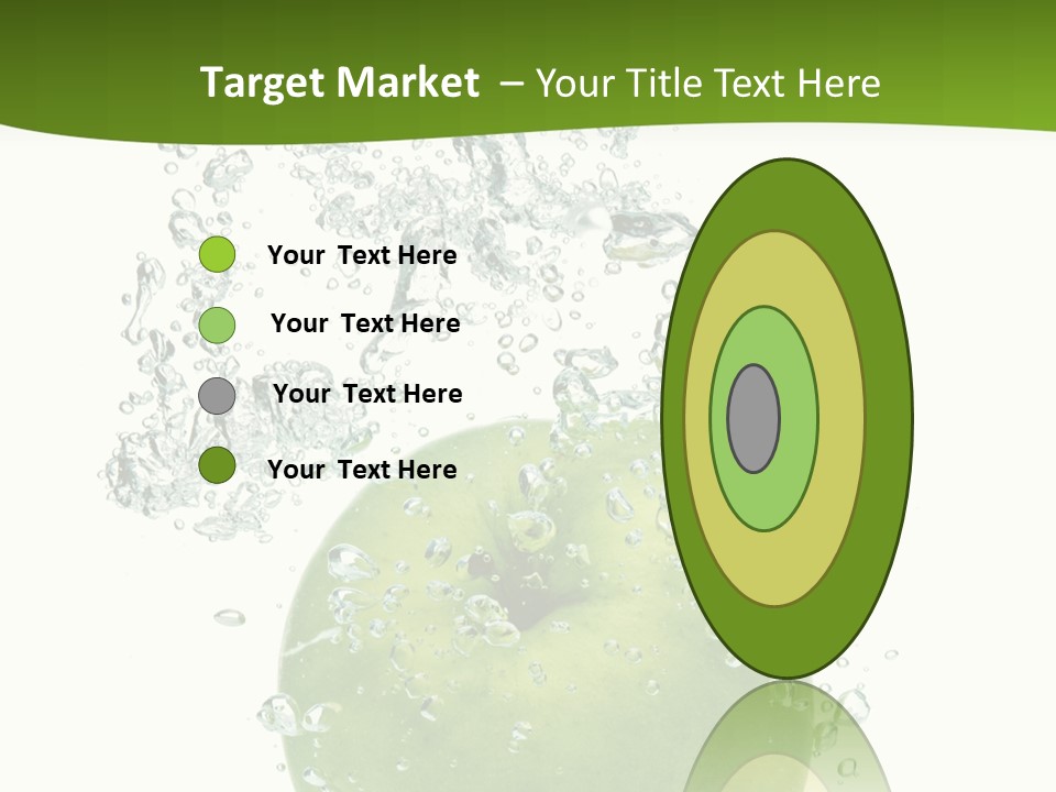 Texture Image Isolated PowerPoint Template