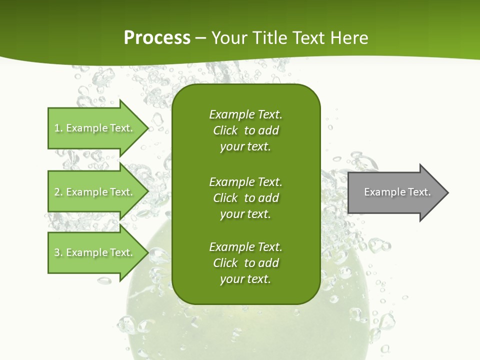 Texture Image Isolated PowerPoint Template