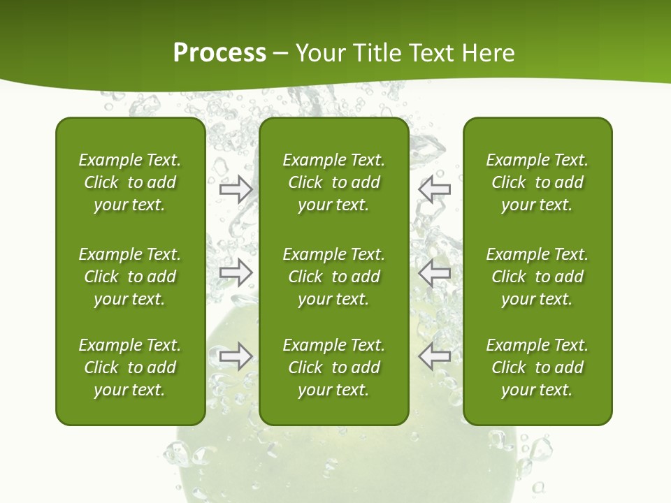 Texture Image Isolated PowerPoint Template
