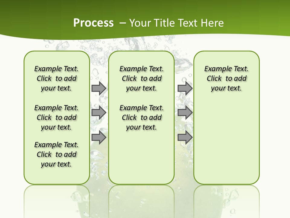 Texture Image Isolated PowerPoint Template