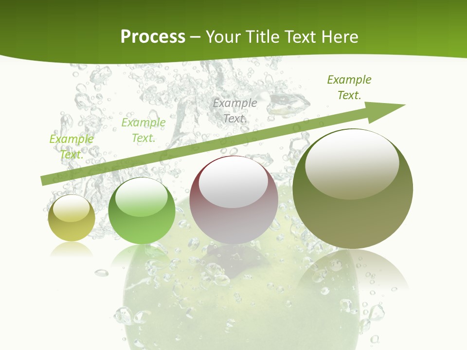 Texture Image Isolated PowerPoint Template