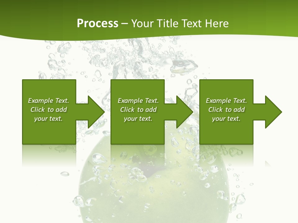 Texture Image Isolated PowerPoint Template