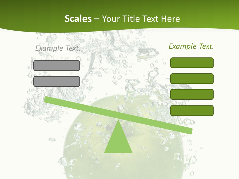 Texture Image Isolated PowerPoint Template