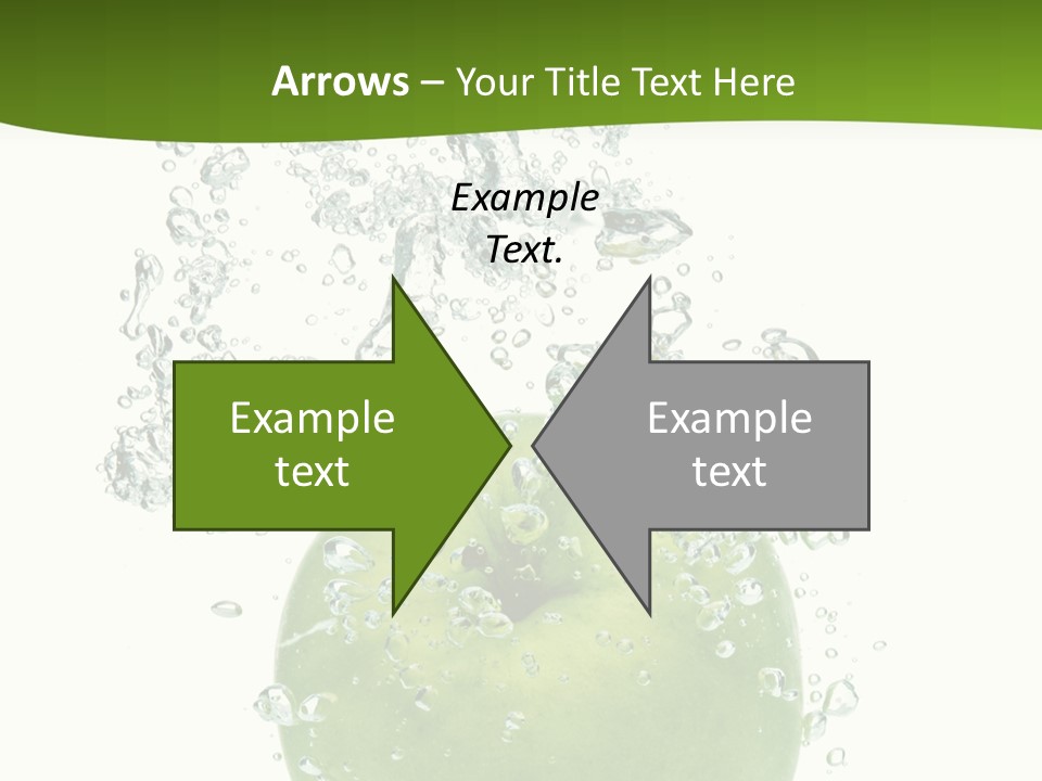 Texture Image Isolated PowerPoint Template
