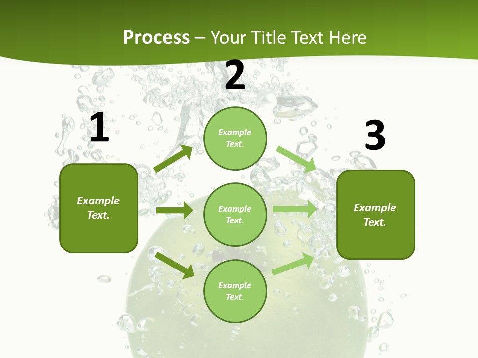 Texture Image Isolated PowerPoint Template
