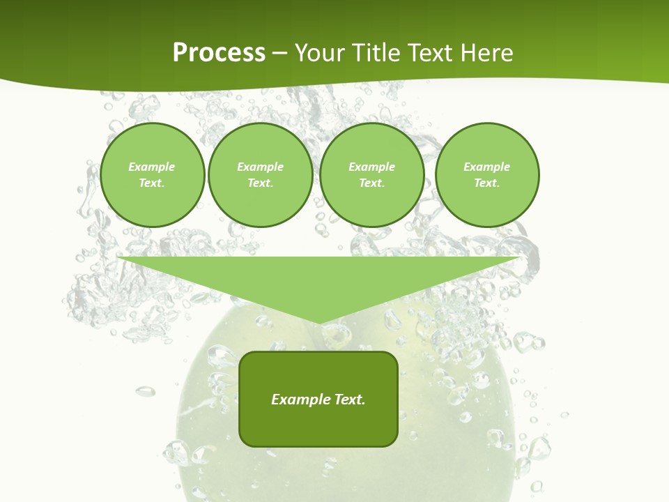 Texture Image Isolated PowerPoint Template