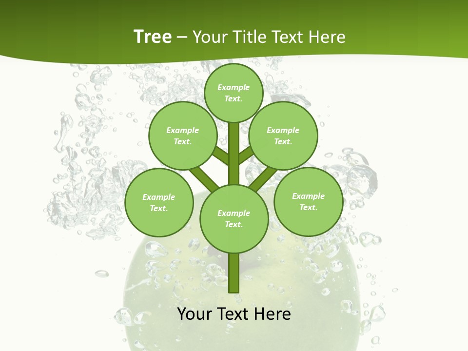 Texture Image Isolated PowerPoint Template