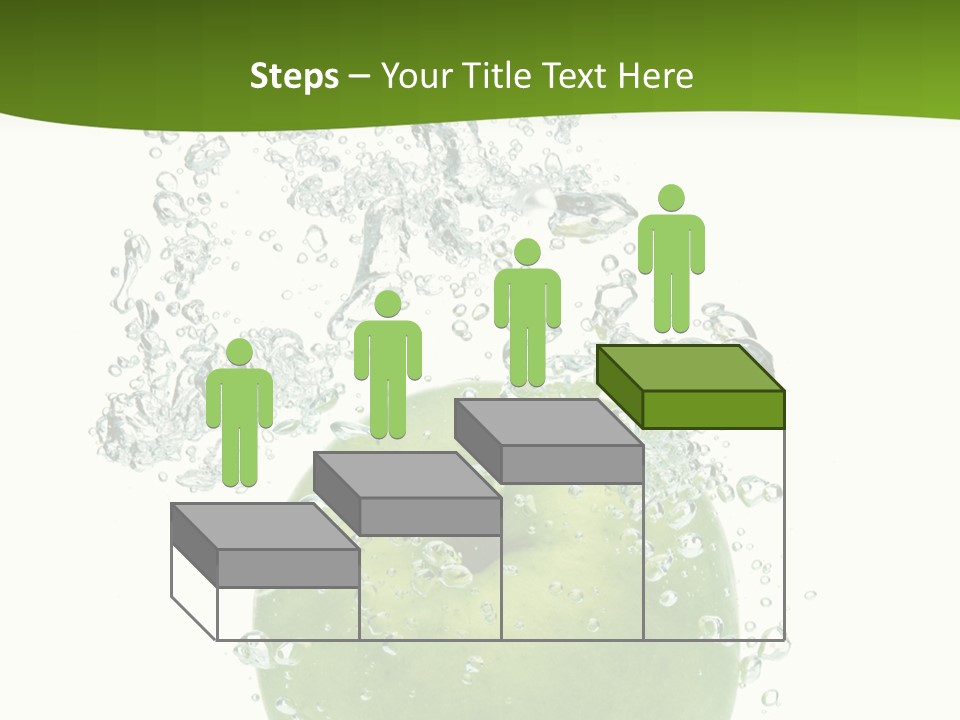 Texture Image Isolated PowerPoint Template