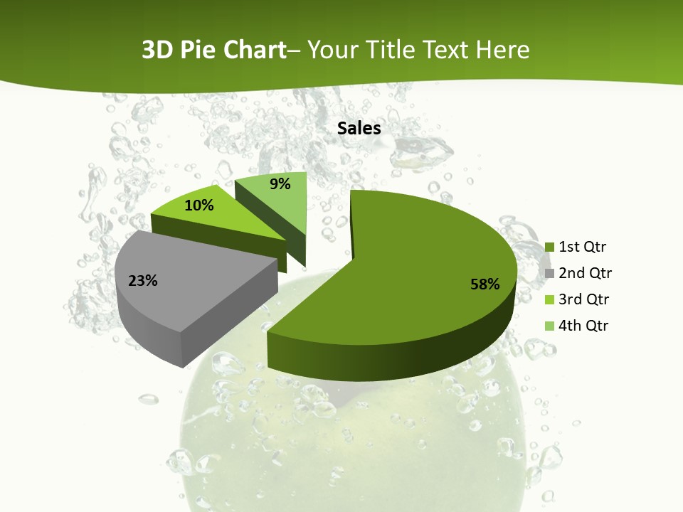 Texture Image Isolated PowerPoint Template