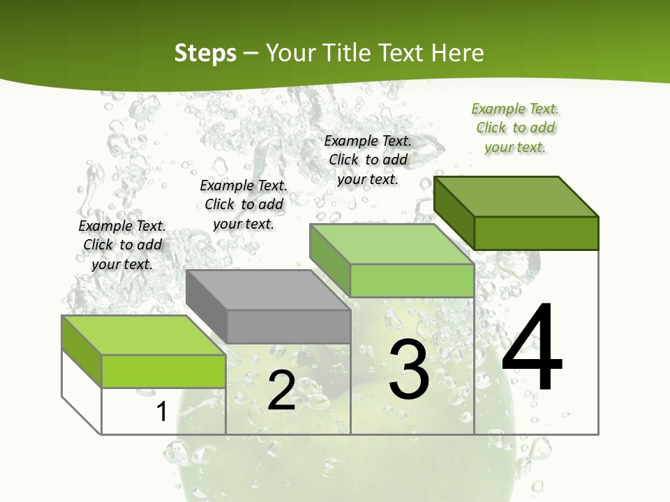 Texture Image Isolated PowerPoint Template