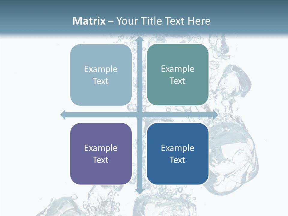 Particles Surface Closeup PowerPoint Template