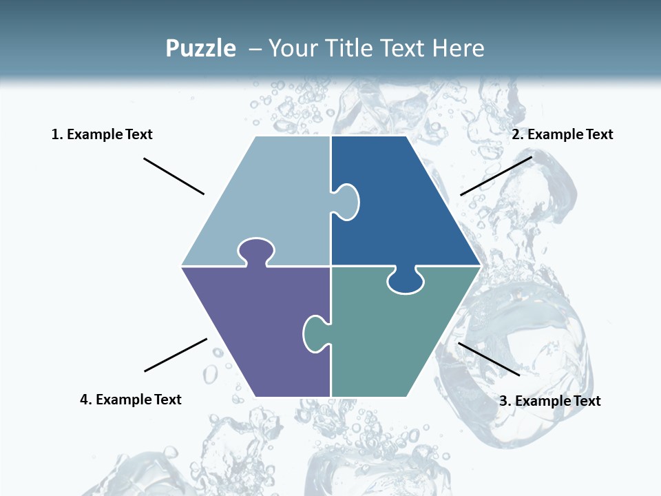 Particles Surface Closeup PowerPoint Template