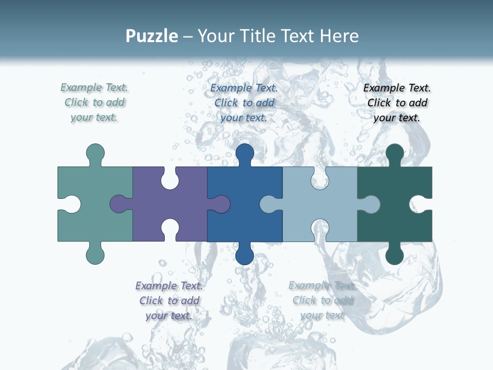 Particles Surface Closeup PowerPoint Template