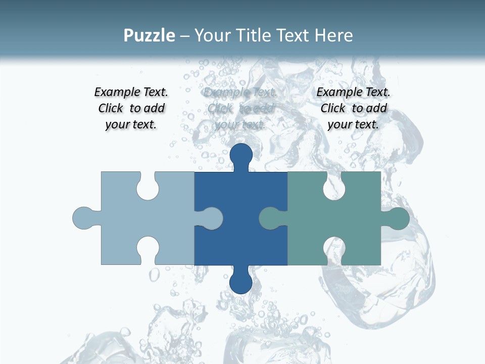 Particles Surface Closeup PowerPoint Template