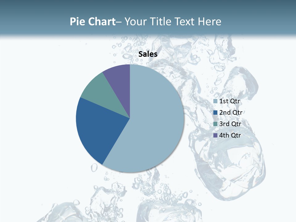 Particles Surface Closeup PowerPoint Template