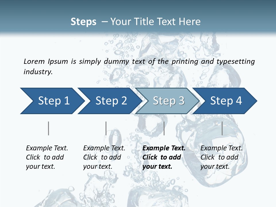 Particles Surface Closeup PowerPoint Template