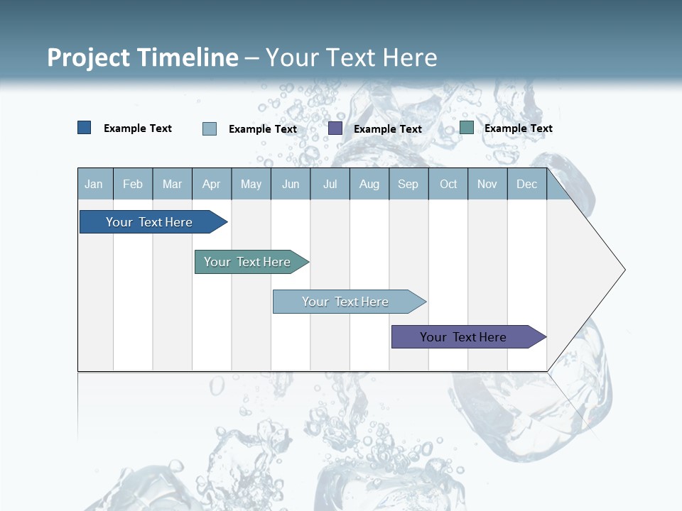 Particles Surface Closeup PowerPoint Template