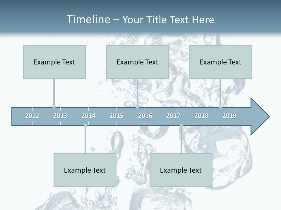 Particles Surface Closeup PowerPoint Template