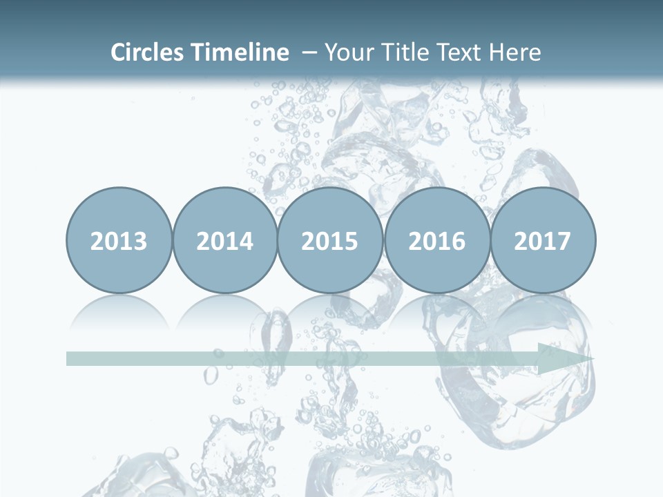 Particles Surface Closeup PowerPoint Template