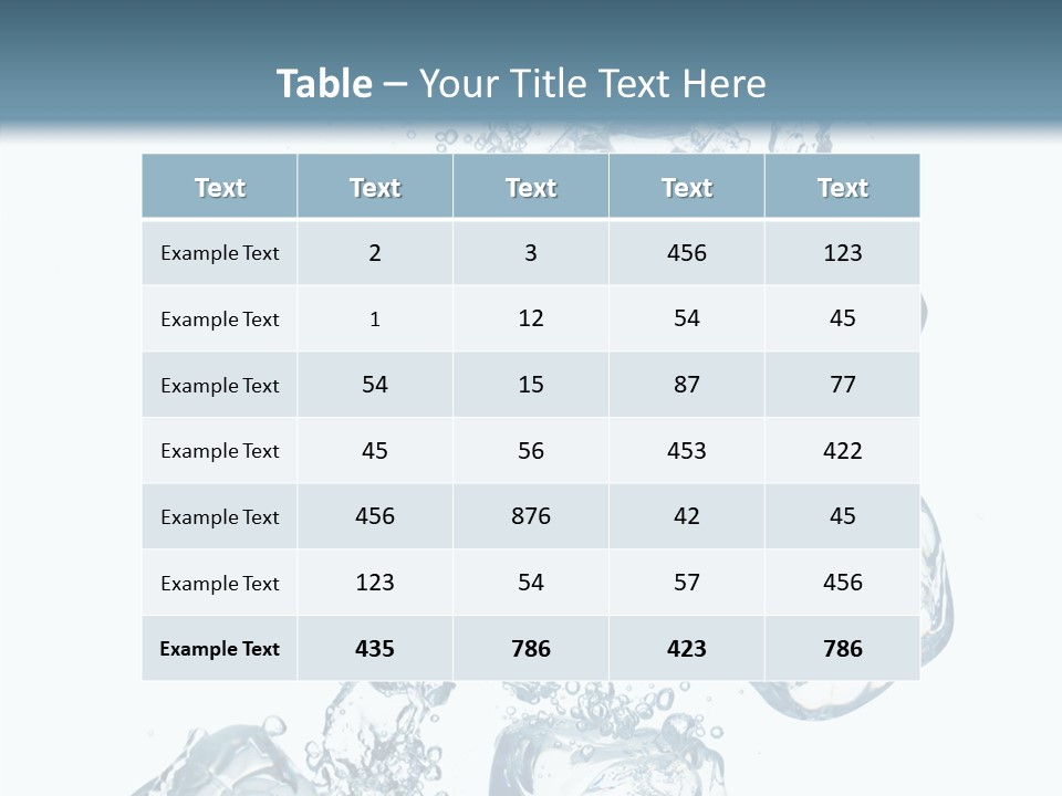 Particles Surface Closeup PowerPoint Template