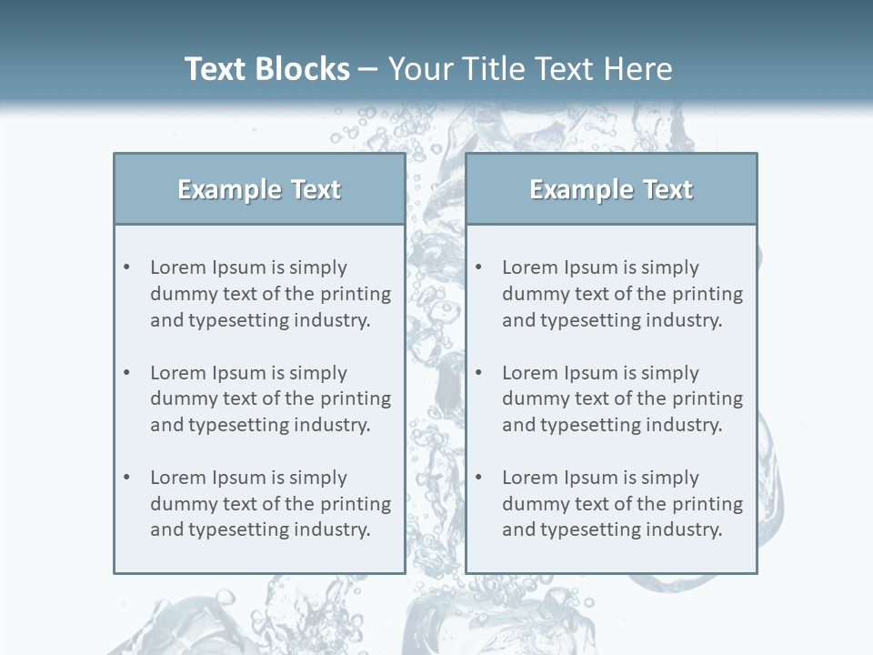 Particles Surface Closeup PowerPoint Template