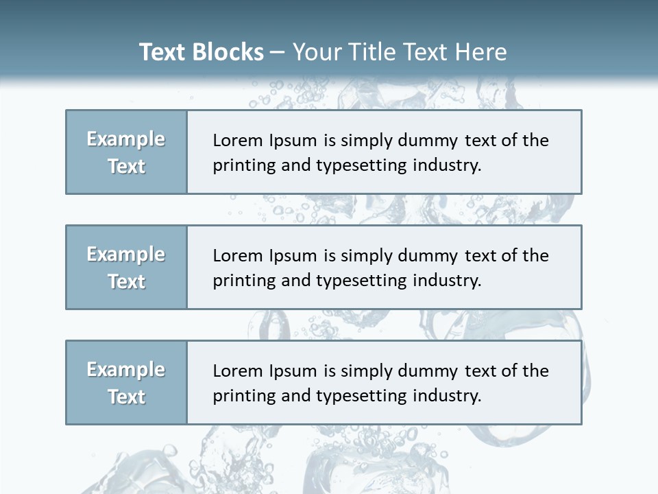 Particles Surface Closeup PowerPoint Template