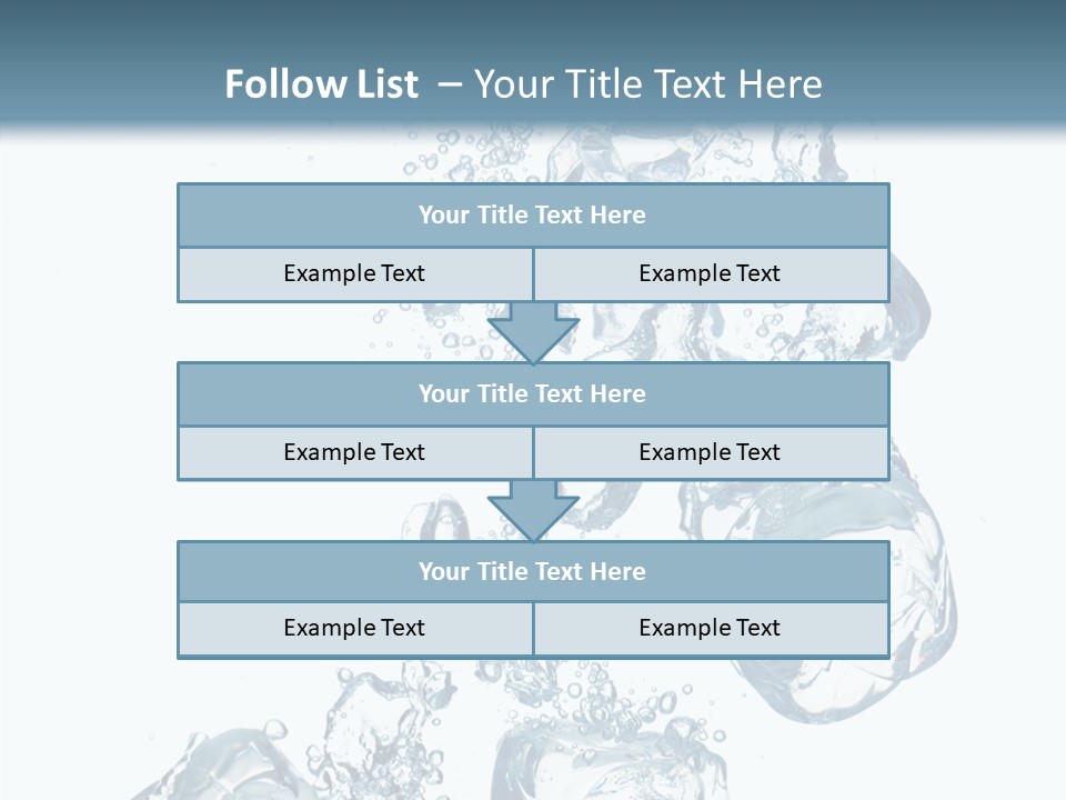Particles Surface Closeup PowerPoint Template