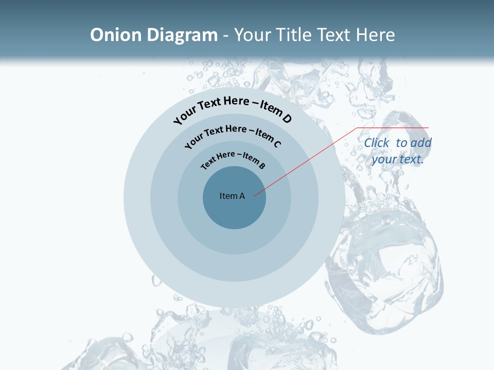 Particles Surface Closeup PowerPoint Template