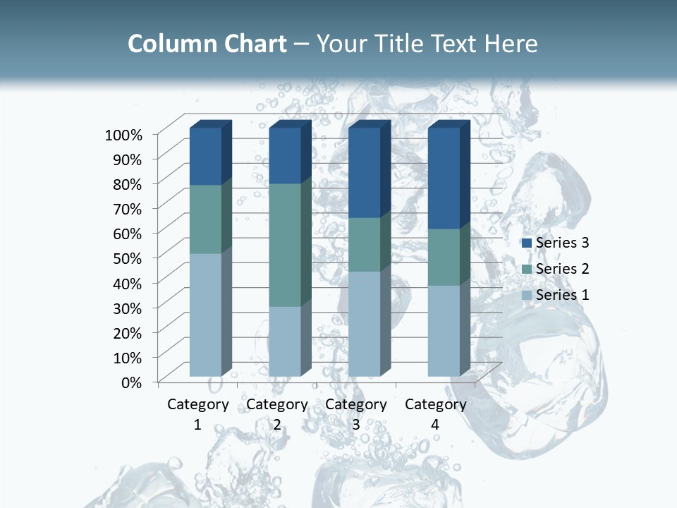 Particles Surface Closeup PowerPoint Template
