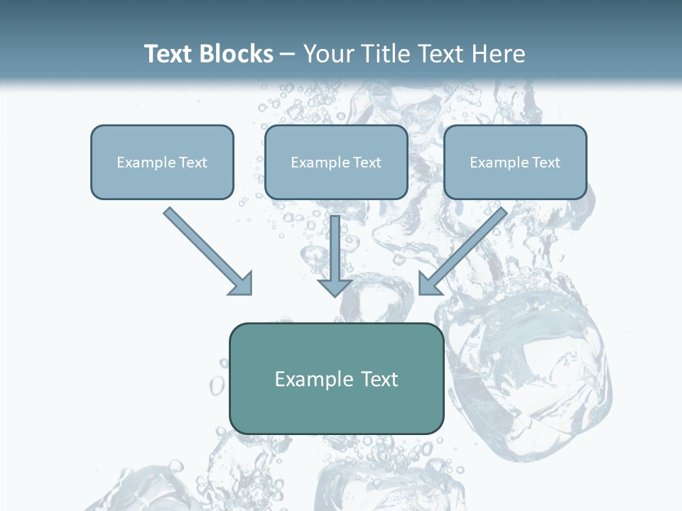 Particles Surface Closeup PowerPoint Template
