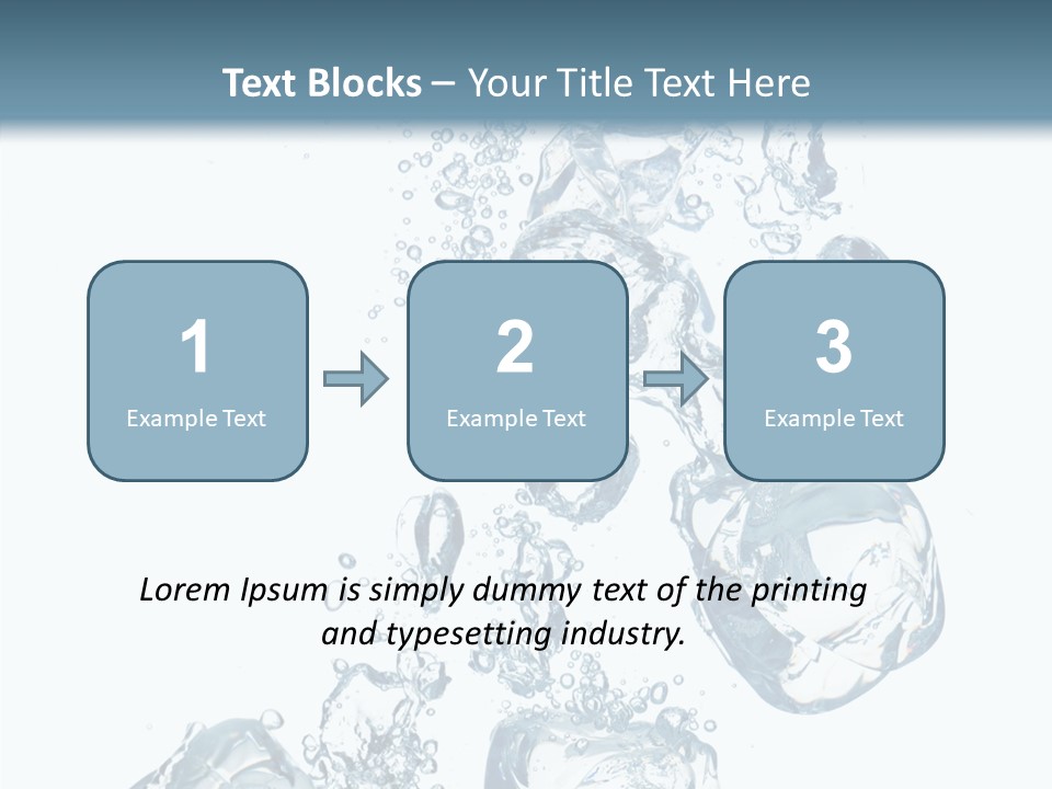 Particles Surface Closeup PowerPoint Template