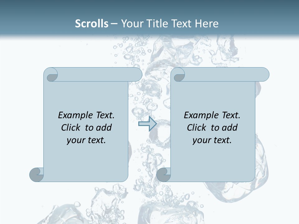 Particles Surface Closeup PowerPoint Template