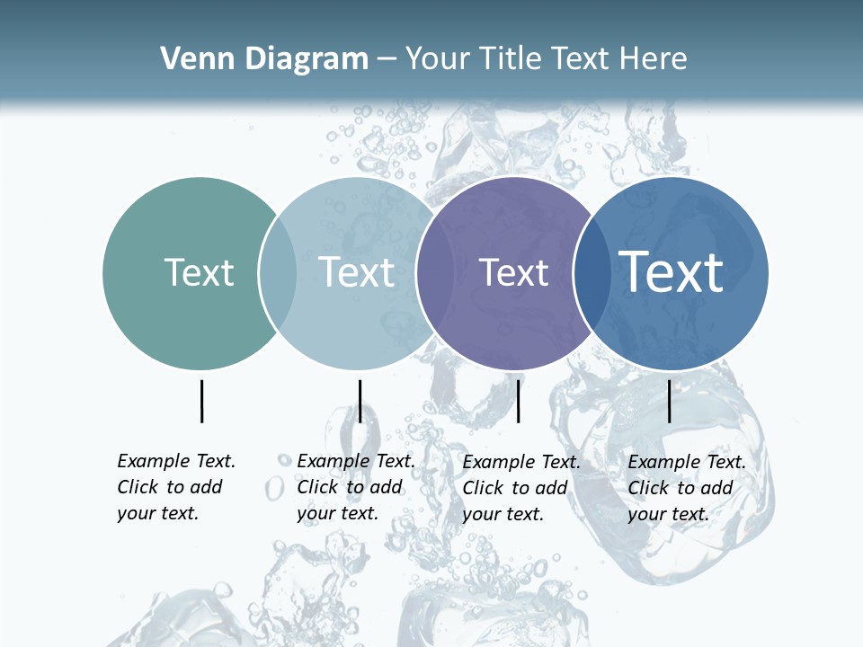 Particles Surface Closeup PowerPoint Template