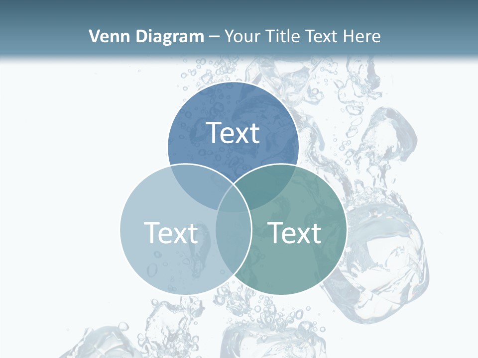 Particles Surface Closeup PowerPoint Template